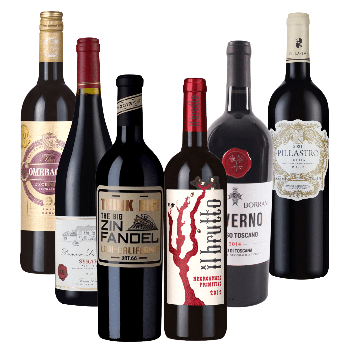 Mest Populære Rødvine Smagskasse