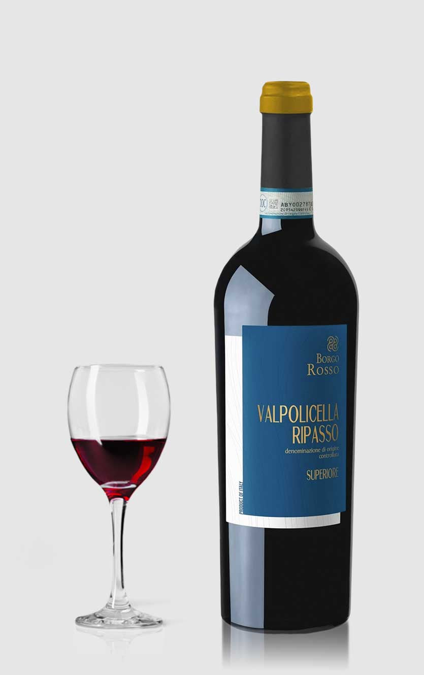 Borgo Rosso Valpolicella Ripasso Superiore 2022 – Rødvin på tilbud