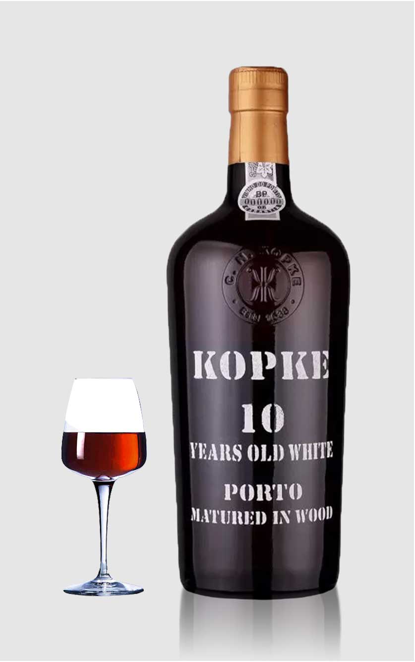 Kopke 10 Års Hvid Portvin – Uundgåelig til Festlige Begivenheder!