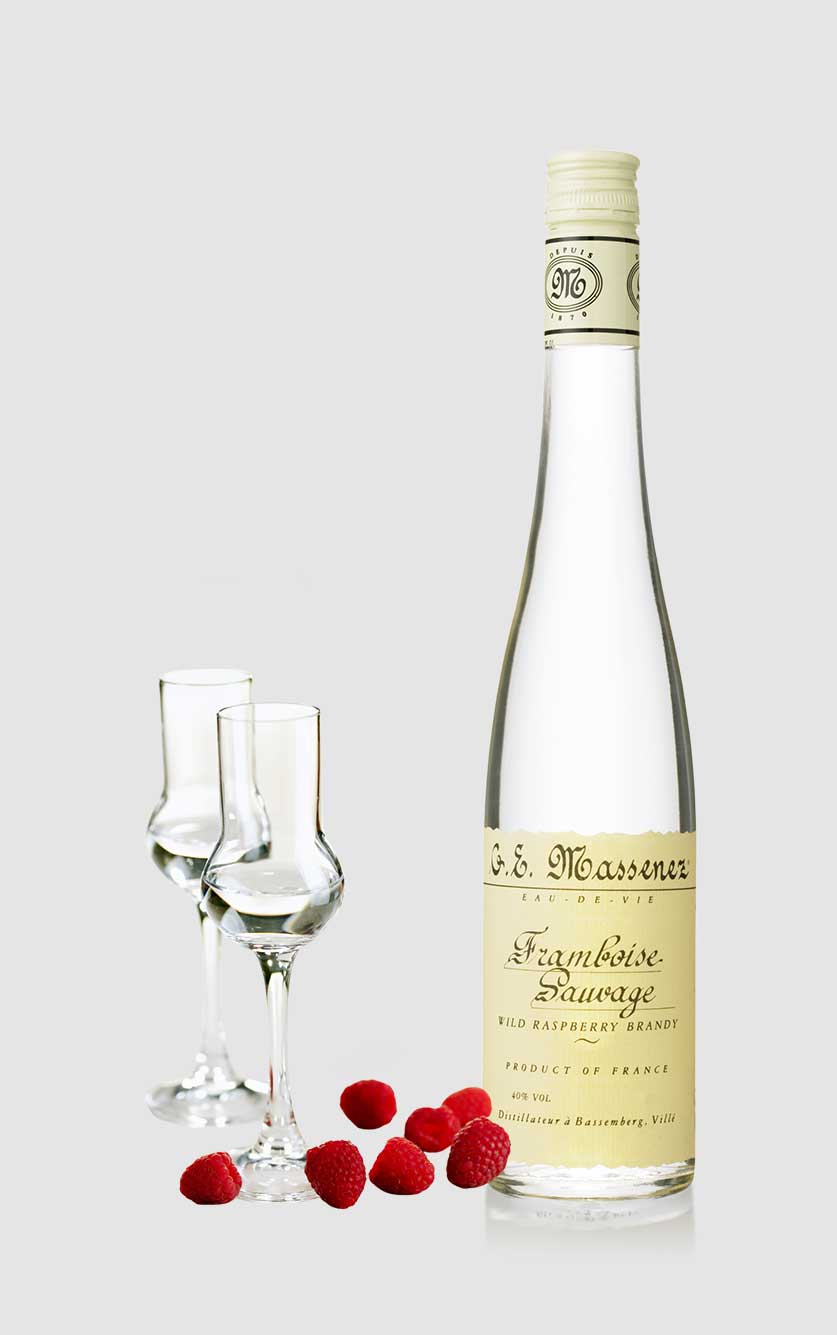 Massenez Hindbærbrændevin 35 cl – Eksklusiv Frugtoplevelse