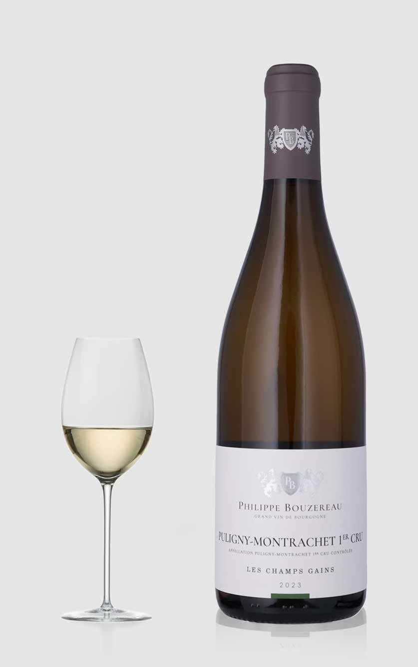 Økologisk Hvidvin: Domaine Bouzereau Puligny 1er Cru 2023