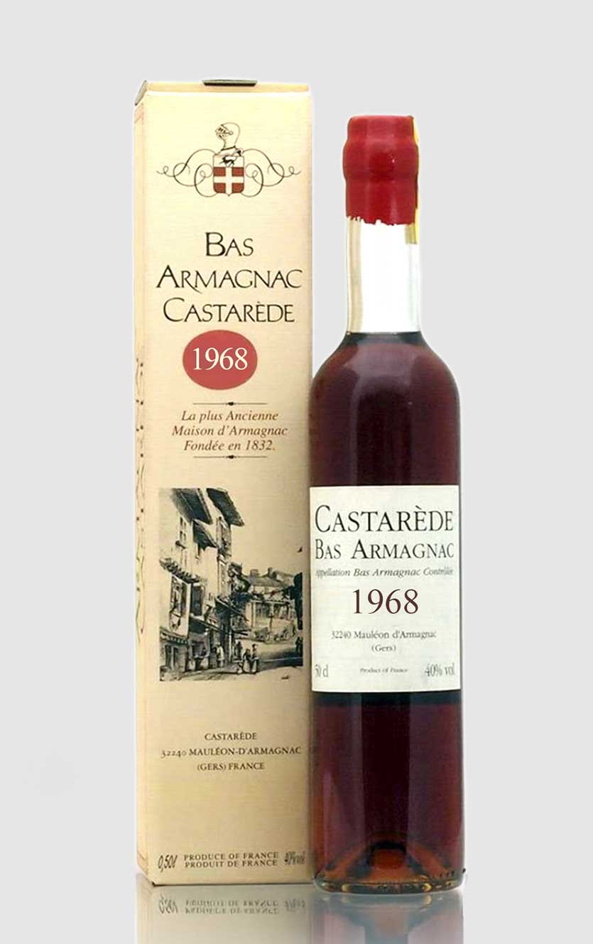 Eksklusiv Bas Armagnac Castarede 1968 – Luksus Spiritus