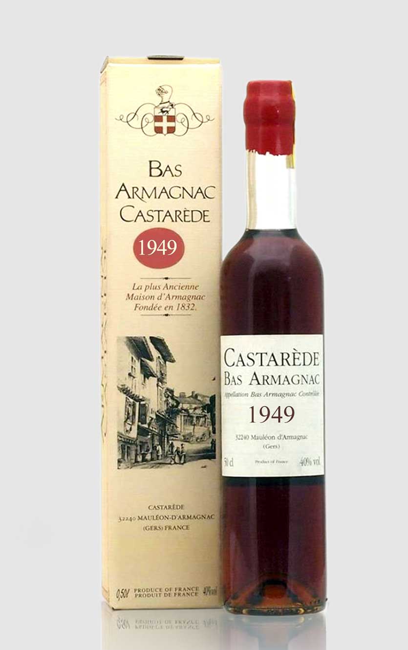 Bas Armagnac Castarède 1949 – Sjælden Samlerflaske!