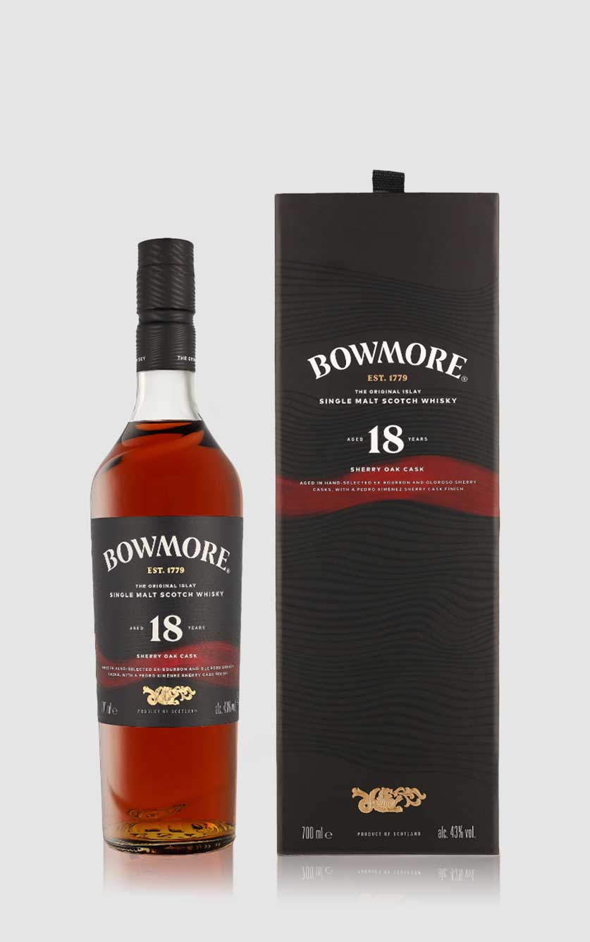 Bowmore 18 års Sherry Oak Whisky – Fantastisk tilbud!