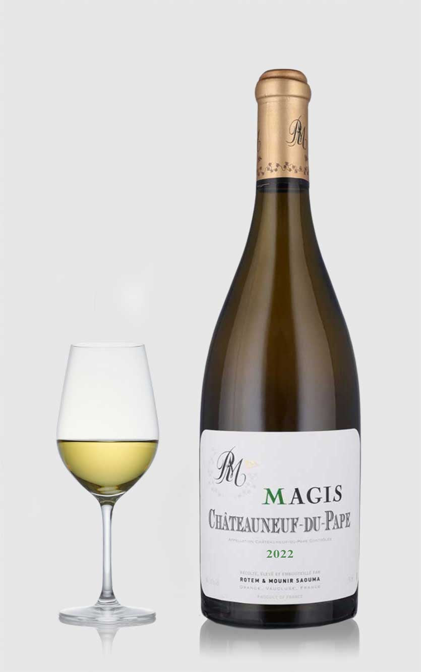 Chateauneuf   Pape Blanc Magis 2022 Rotem   Mounir Saouma