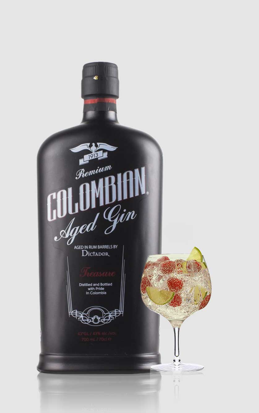 Colombiansk Lagret Gin Treasure – Enestående Smagsoplevelse!