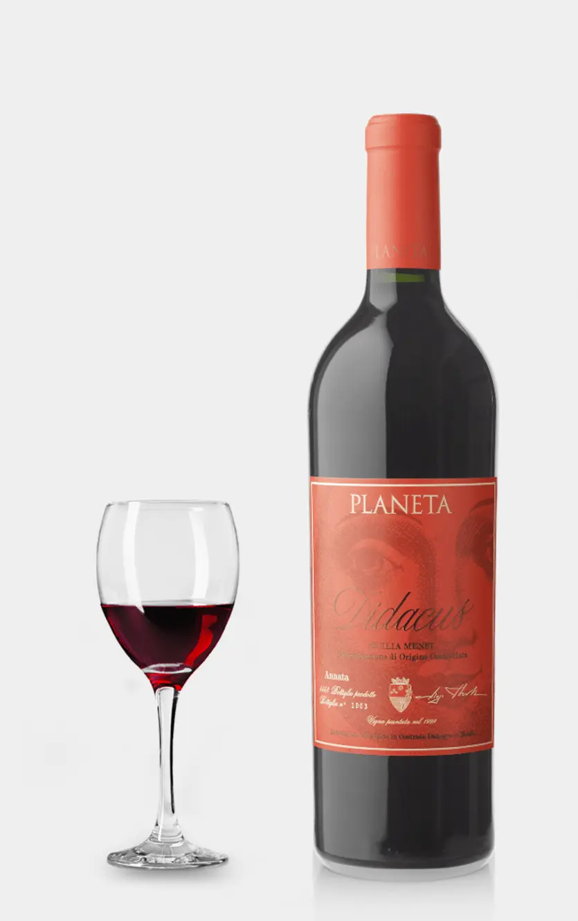 Didacus Rosso  Wooden Box Doc Sicilien  Planeta 2018