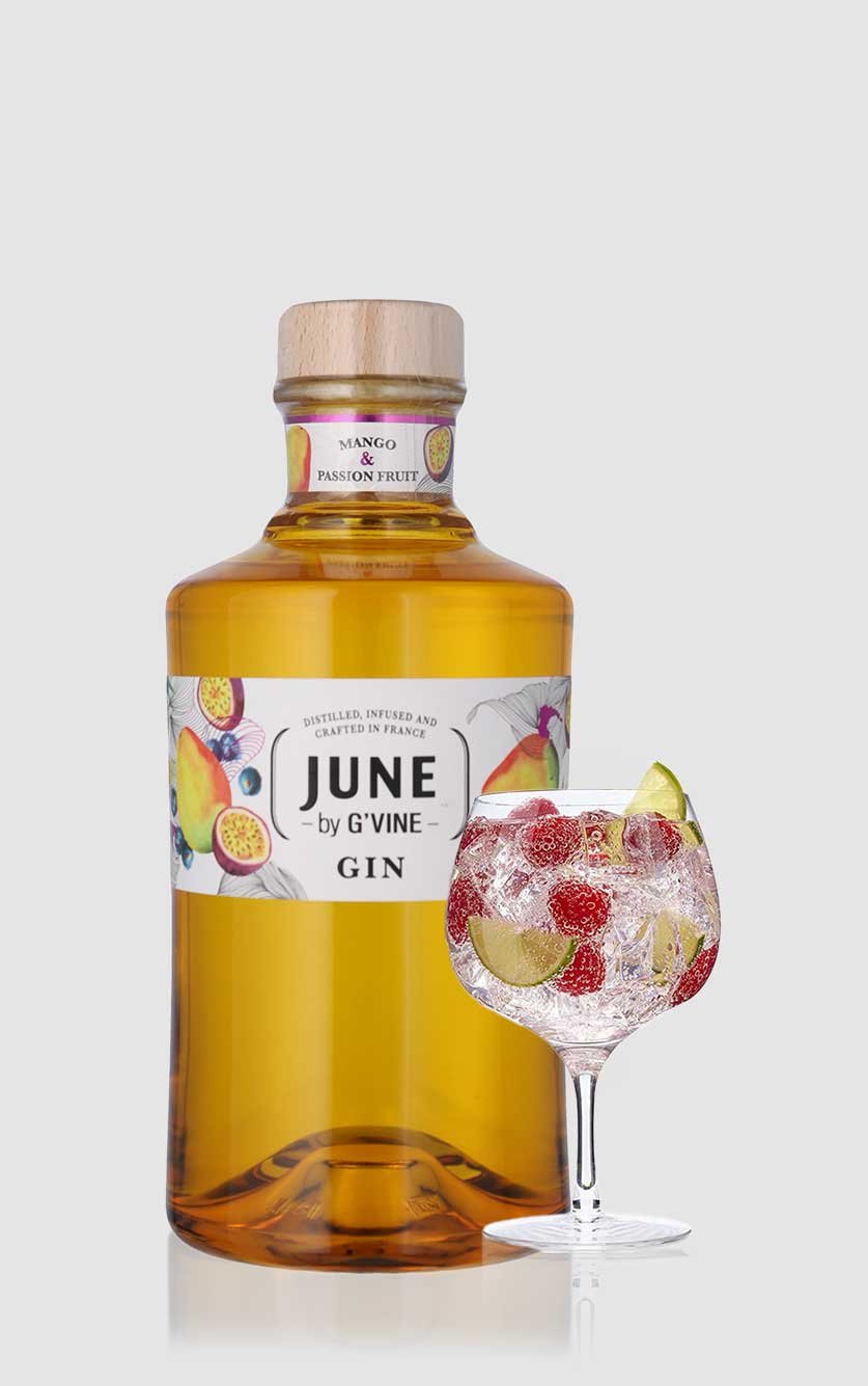 Eksklusiv Mango Passion Fruit Ginlikør fra Gvine - Udsalg!