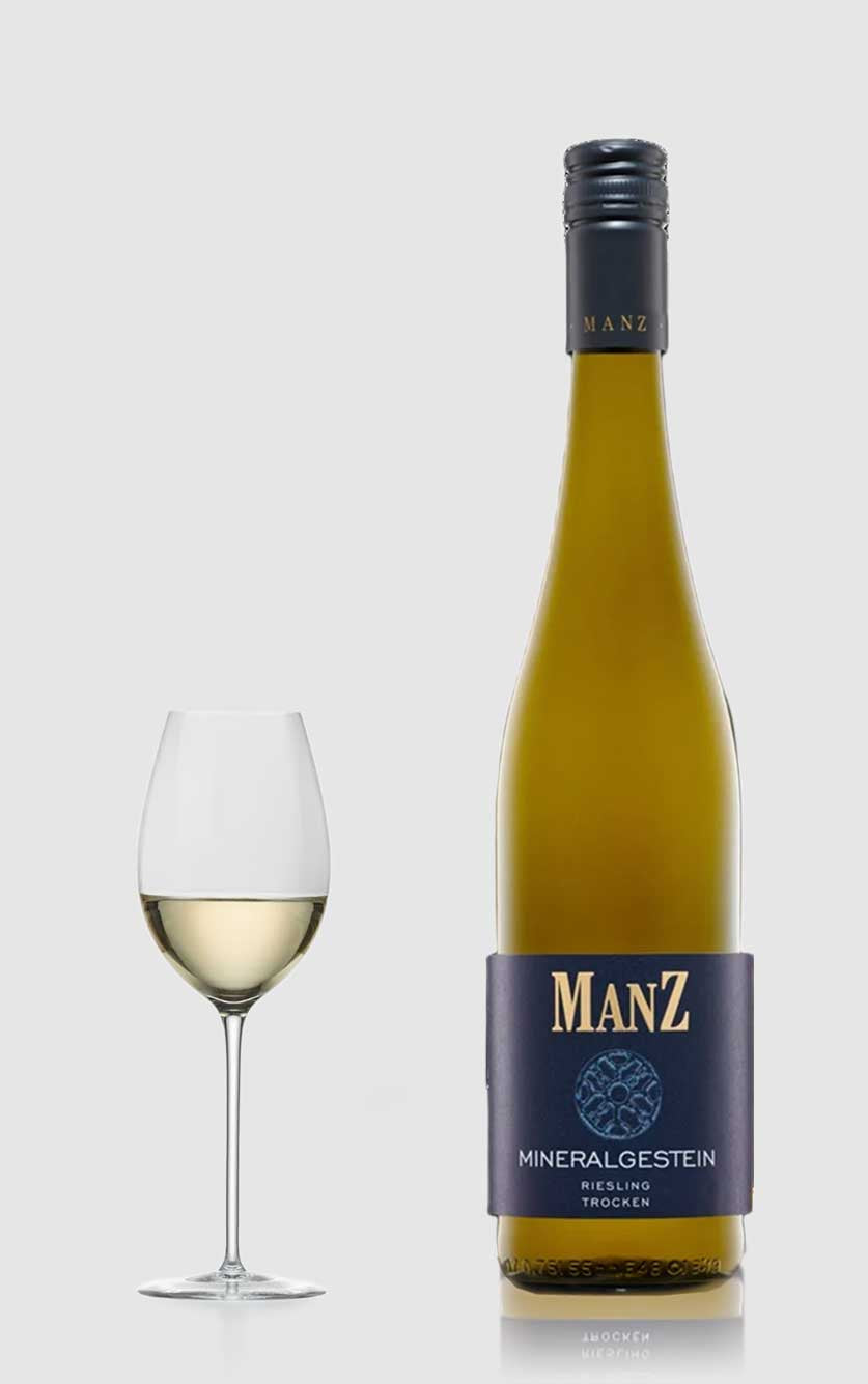 Manz Mineralgestein Riesling 2024 – Elegant Hvidvin Tilbud