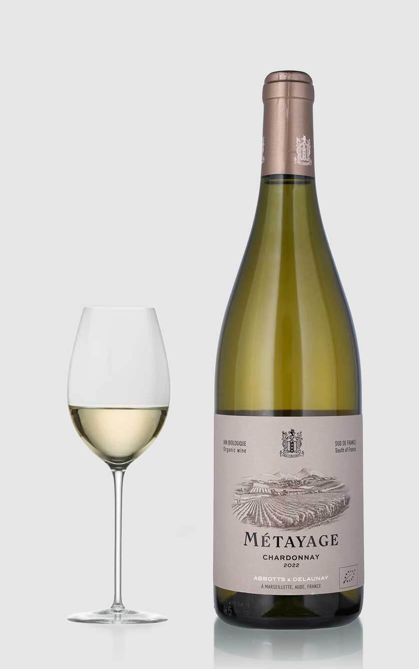 Metayage Chardonnay ØKO 2022 – Økologisk Hvidvin fra Frankrig