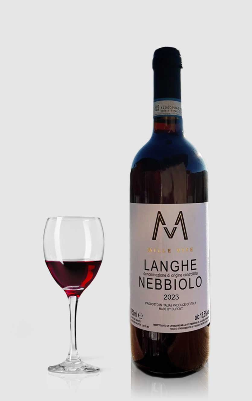 Mille Vite Langhe Nebbiolo 2023 – Udsøgt Rødvin Tilbud