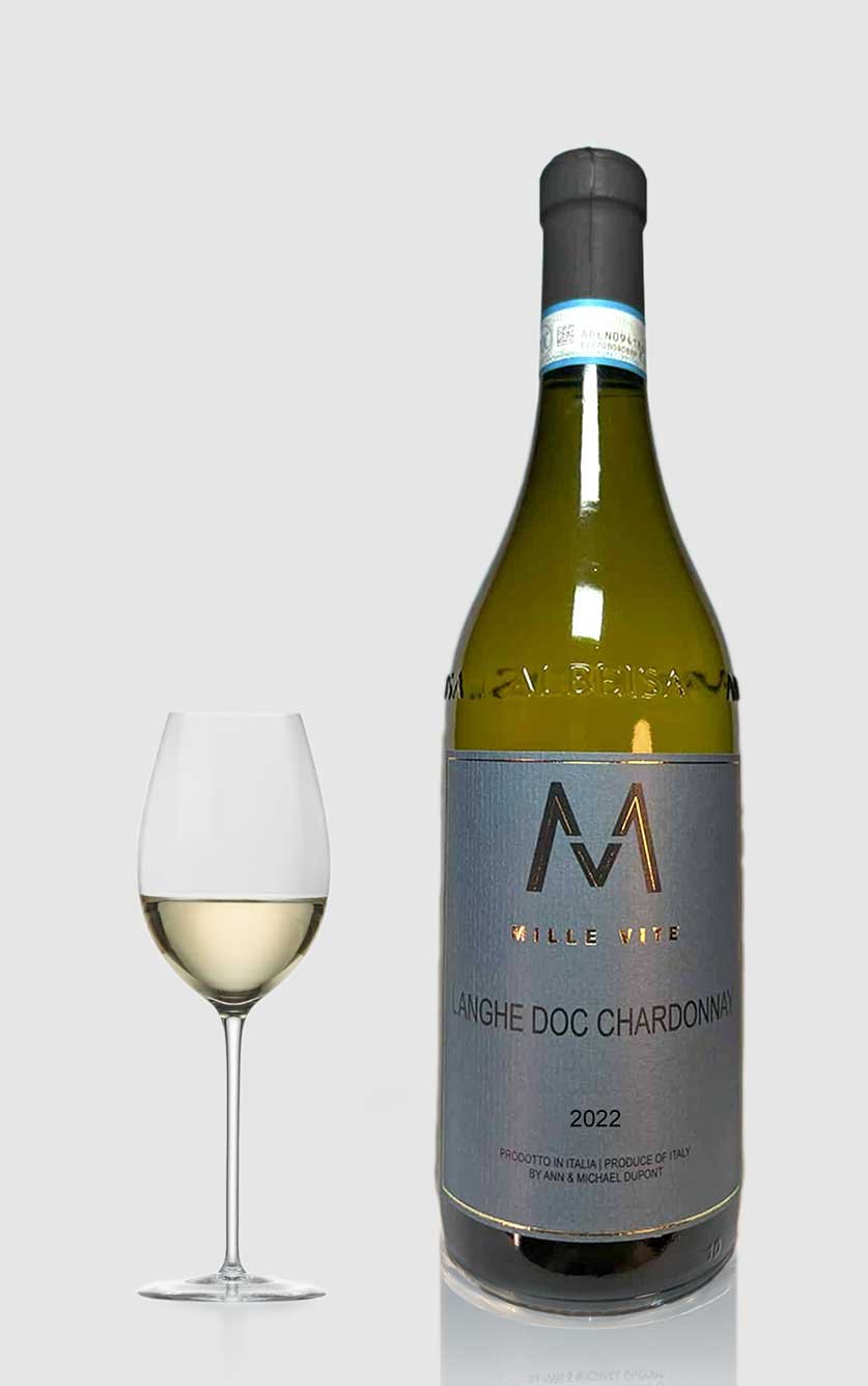 Mille Vite Piemonte Chardonnay 2022 - Frisk Frugtvinsoplevelse