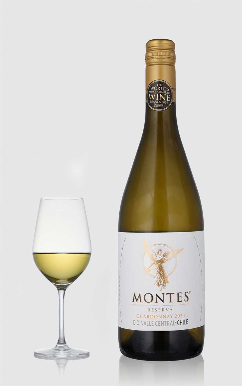 Montes Alpha Chardonnay Reserva Valle   Curico 2023