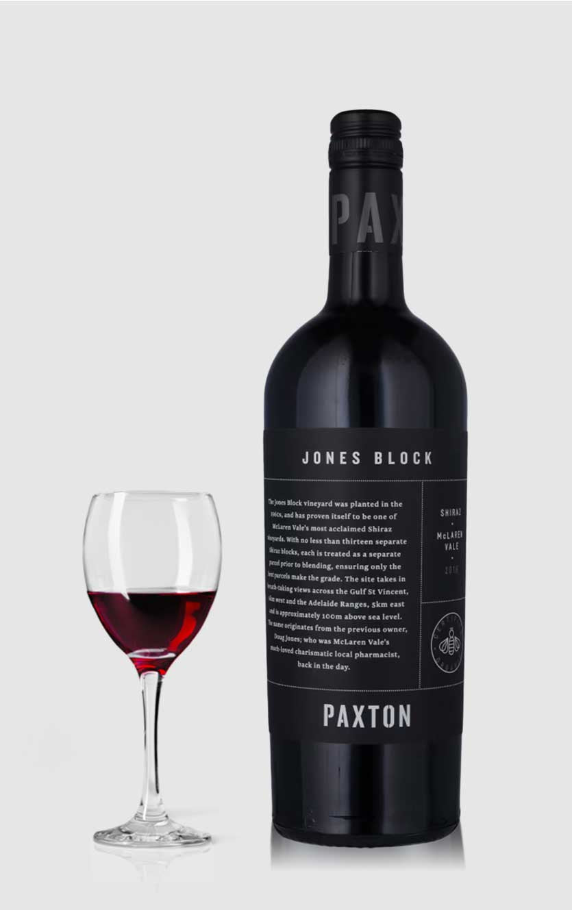 Paxton Shiraz Jones Block Bio Mclaren Vale 2018
