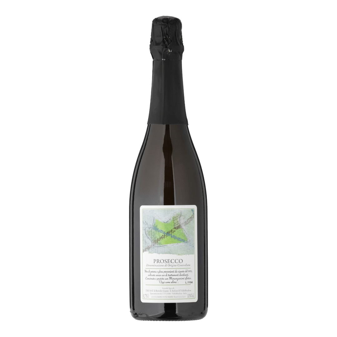 Prosecco Extra Dry DOC Tre Mat - Italiensk Mousserende Vin