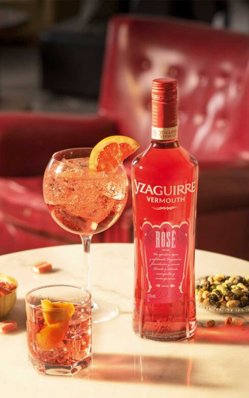 Yzaguirre Rosé Vermouth - Frisk og frugtig smagsoplevelse!
