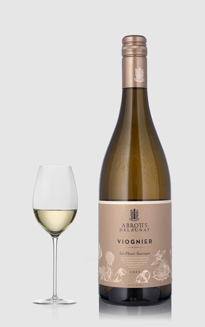 Abbotts Delaunay Viognier IGP Pays d'Oc 2023 - Hvidvin Tilbud