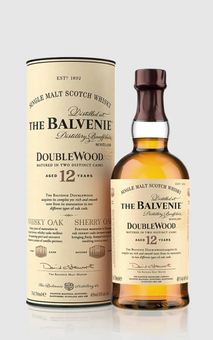 Balvenie 12   Doublewood Single Speyside Malt Whisky
