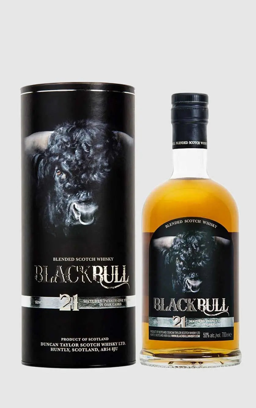 Black Bull 21   Blended Scotch Whisky