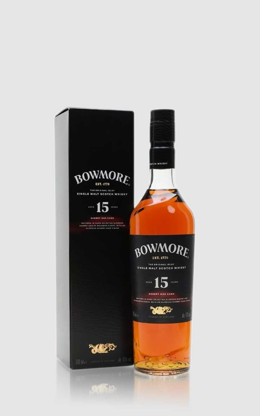 Bowmore 15 Års Mørk Sherry Cask Whisky – Uovertruffen Smag