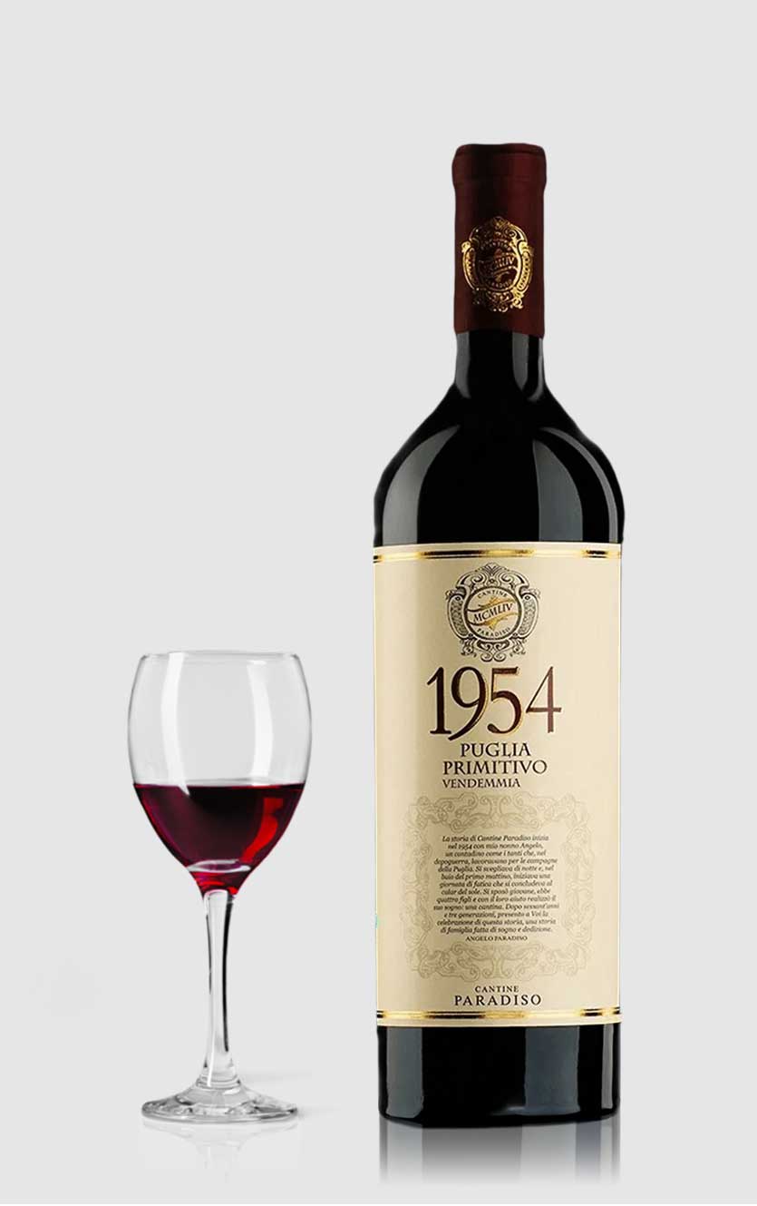 Cantine Paradiso 1954 Primitivo 2022 – Intens rødvin fra Apulien