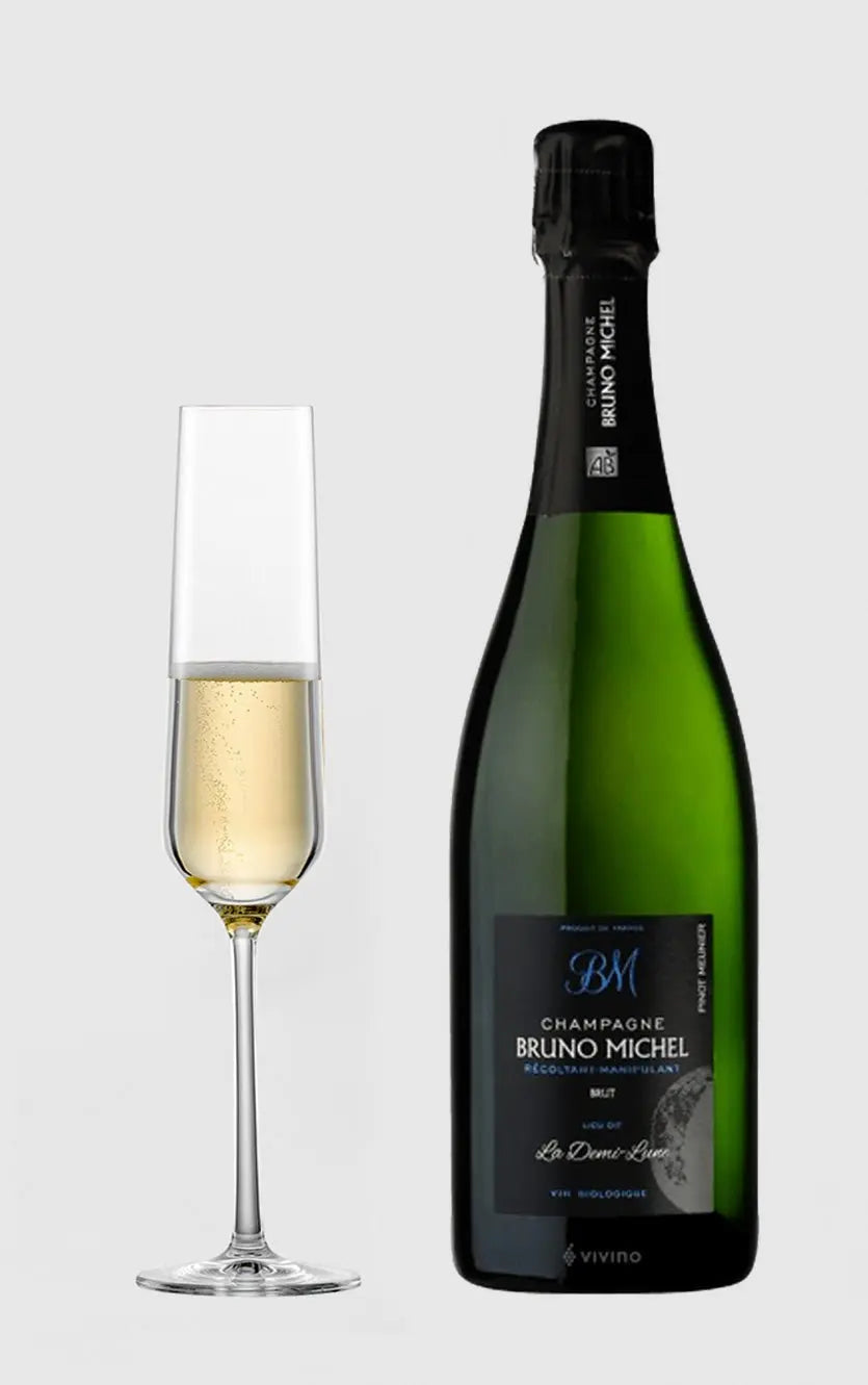 Champagne Extra Brut  Demi Lune  Bruno Michel 2016