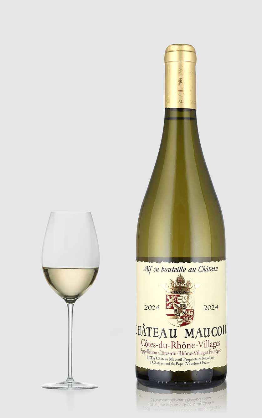 Økologisk Côtes du Rhône Villages Blanc 2024 - Fantastisk Vin