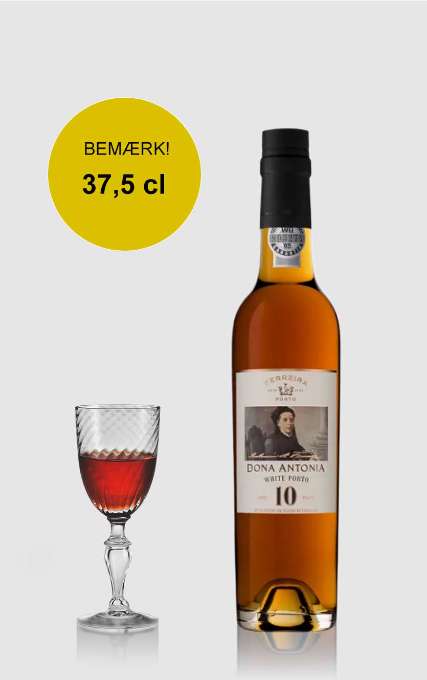 Ferreira Dona Antónia 10 års Hvid Portvin – Uforglemmelig Smag!