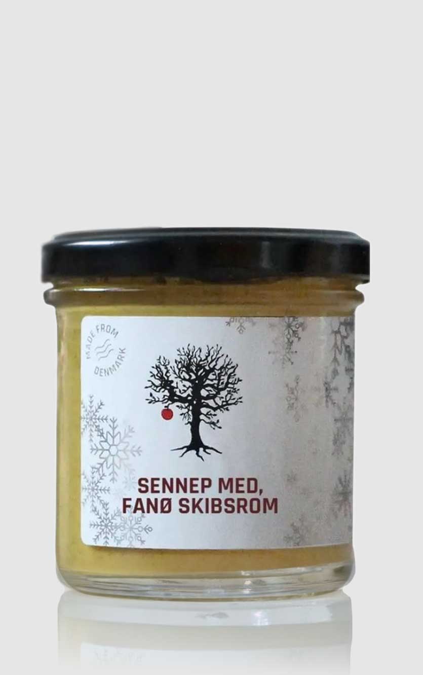 Håndlavet Julesennep med Fanø Skibsrom fra Hr. Skov