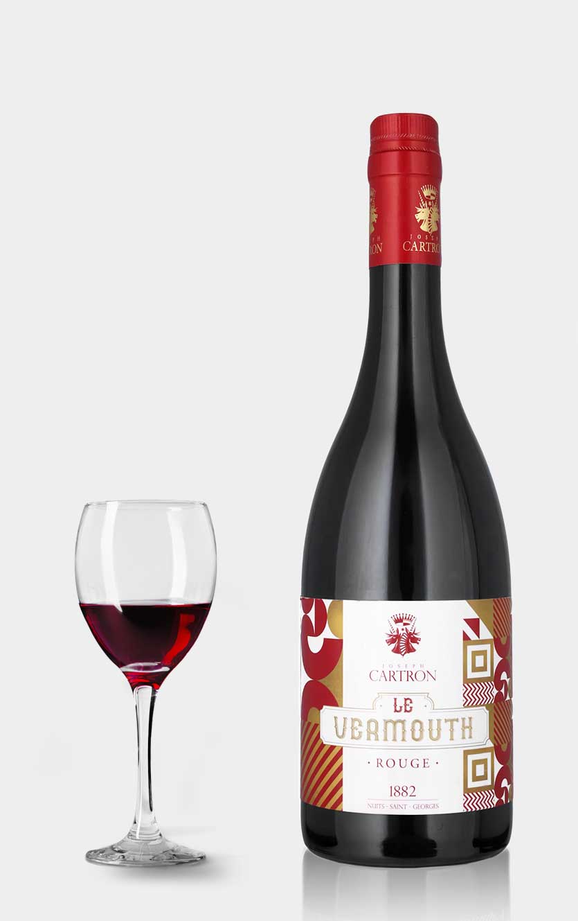 Joseph Cartron Vermouth Rouge – Fransk Elegance på Udsalg!