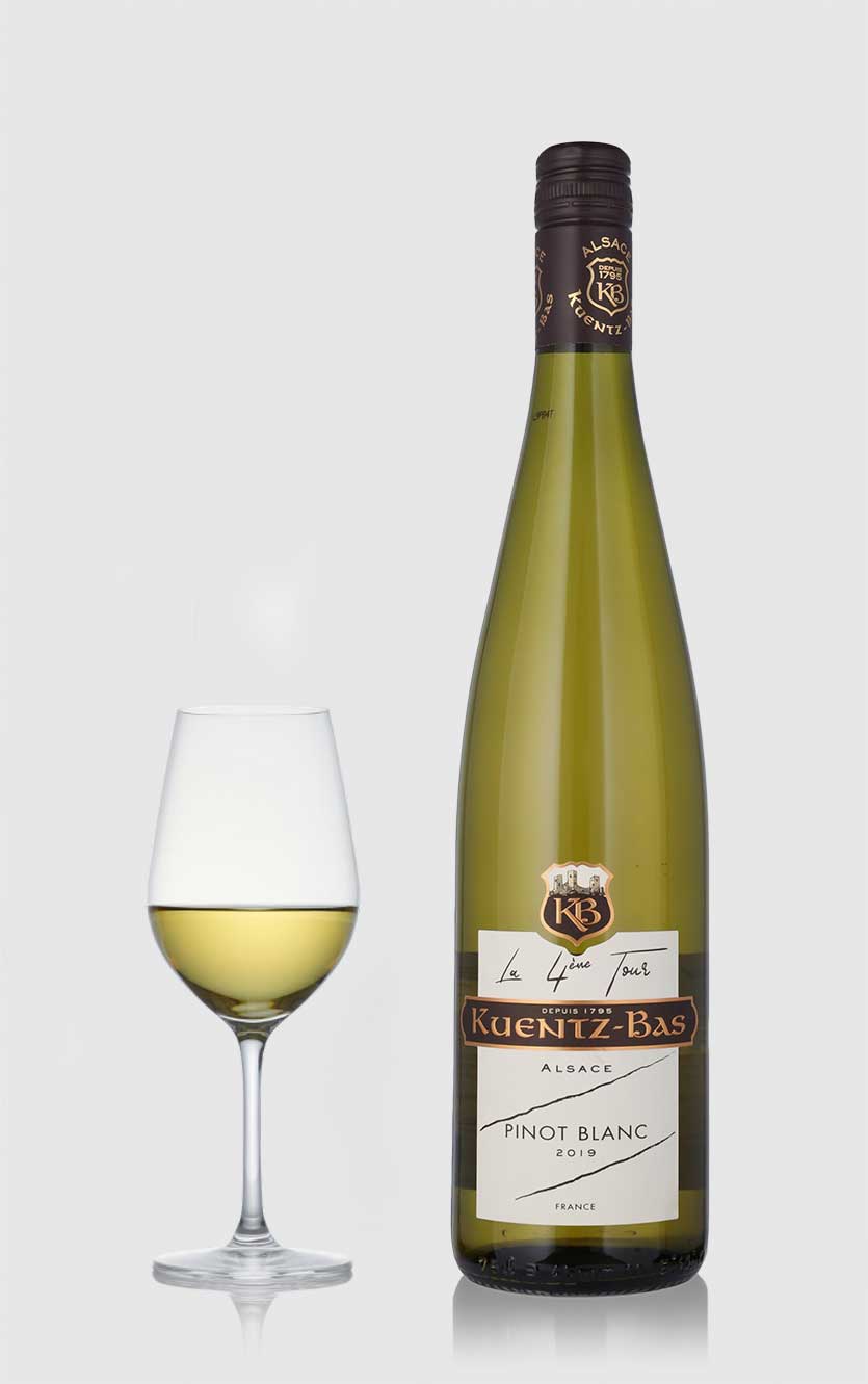 Kuentz-bas Pinot Blanc   4eme Tour øko Alsace 2020