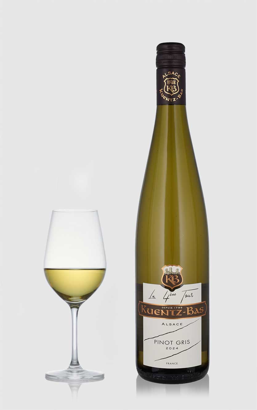 Kuentz-bas Pinot Gris   4eme Tour øko Alsace 2024