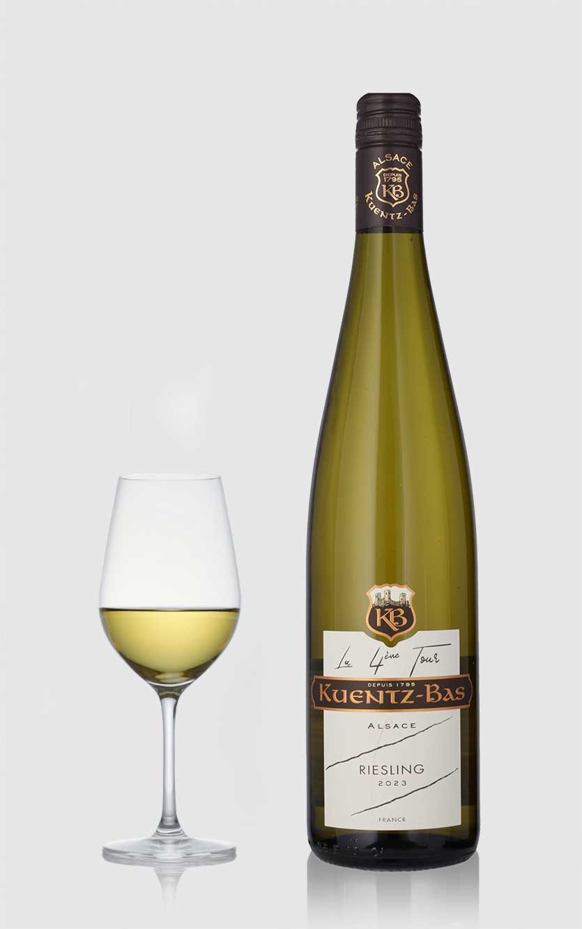 Kuentz-bas Riesling   4eme Tour øko Alsace 2023