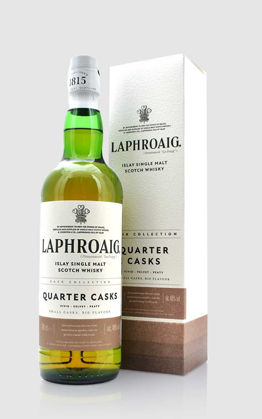 Laphroaig Quarter Cask Islay Whisky på tilbud!