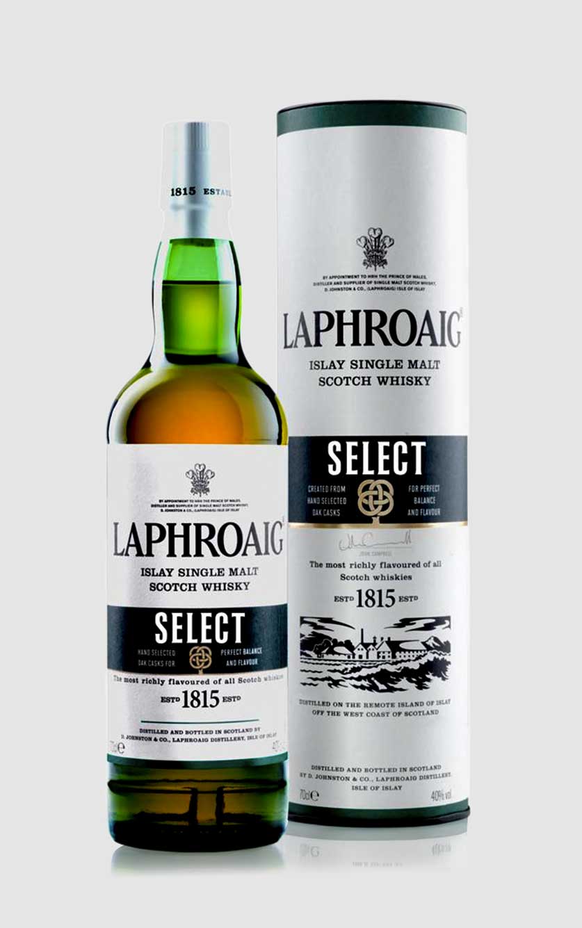 Laphroaig Select Islay Malt Whisky – Unik Røget Smag