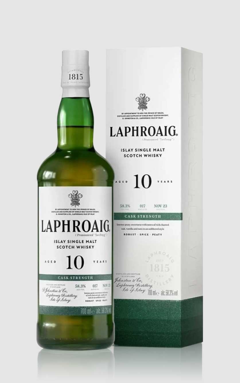 Laphroaig 10 Cask Strength 2023 – Intens Islay Whisky