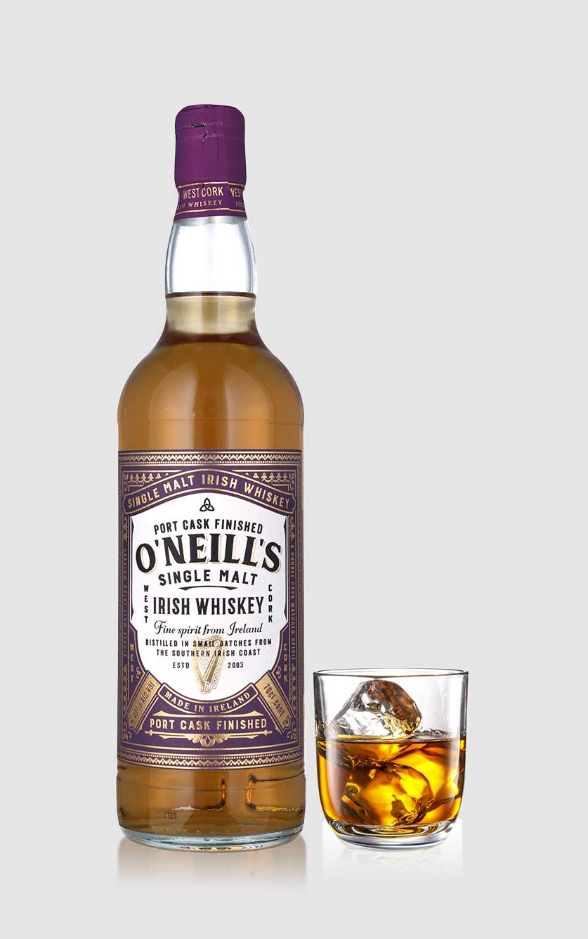 O'Neills Single Malt Irish Whiskey med Portvinsfinish - Unik Smag