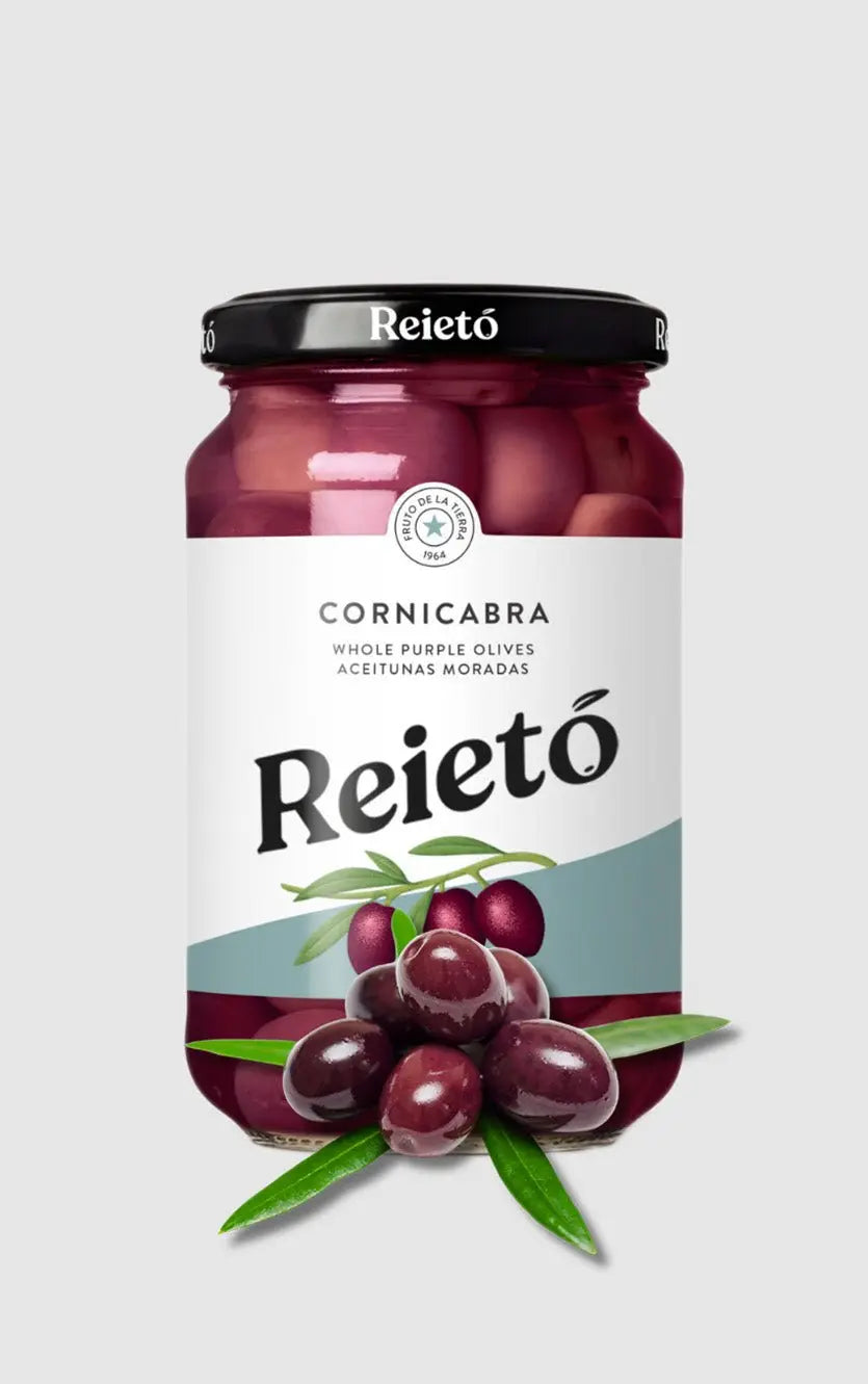 Reietó Cornicabra Hele Oliven 350g  200g Drænet Vægt