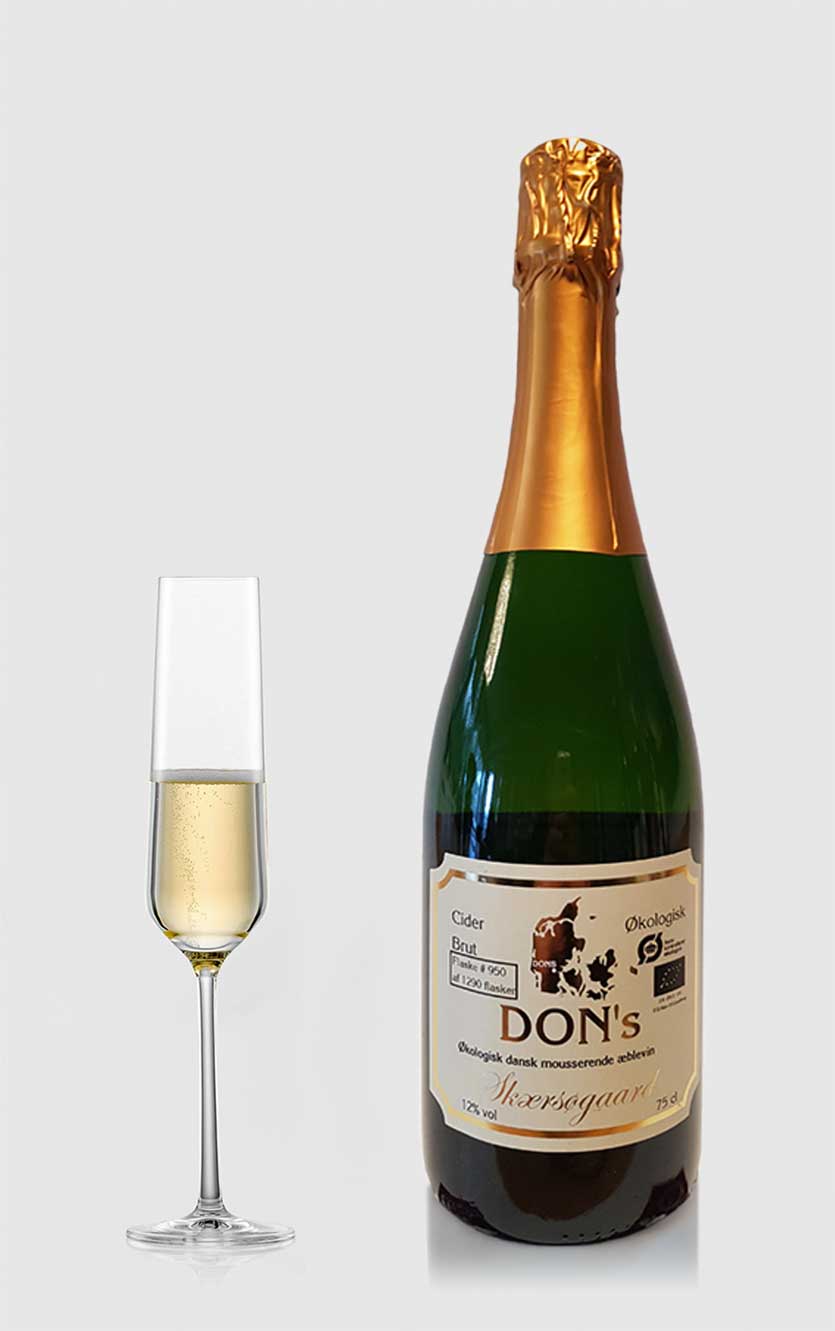Skærsøgaard Øko Æblecider Brut – Dansk Kvalitetscider