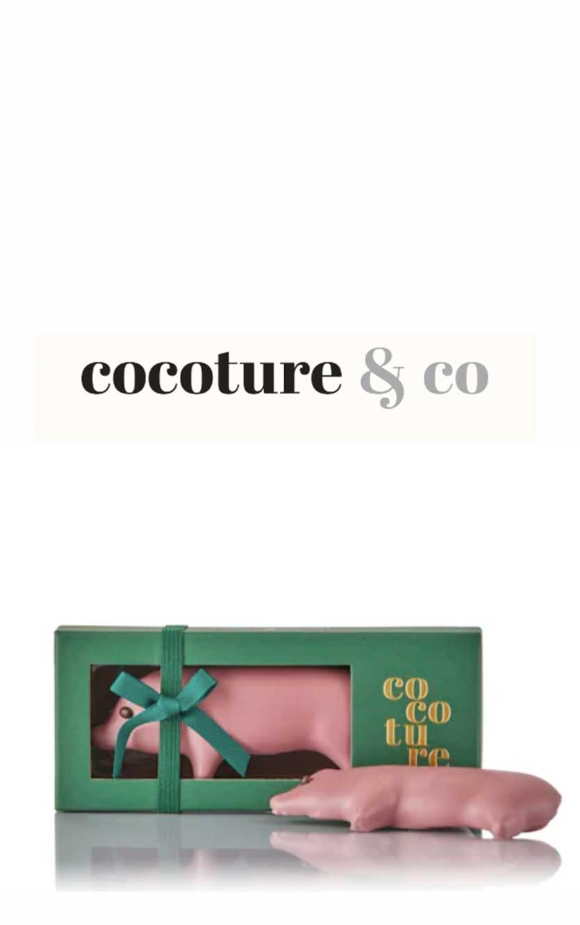 Cocoture Marcipangris   Grøn æske  80g