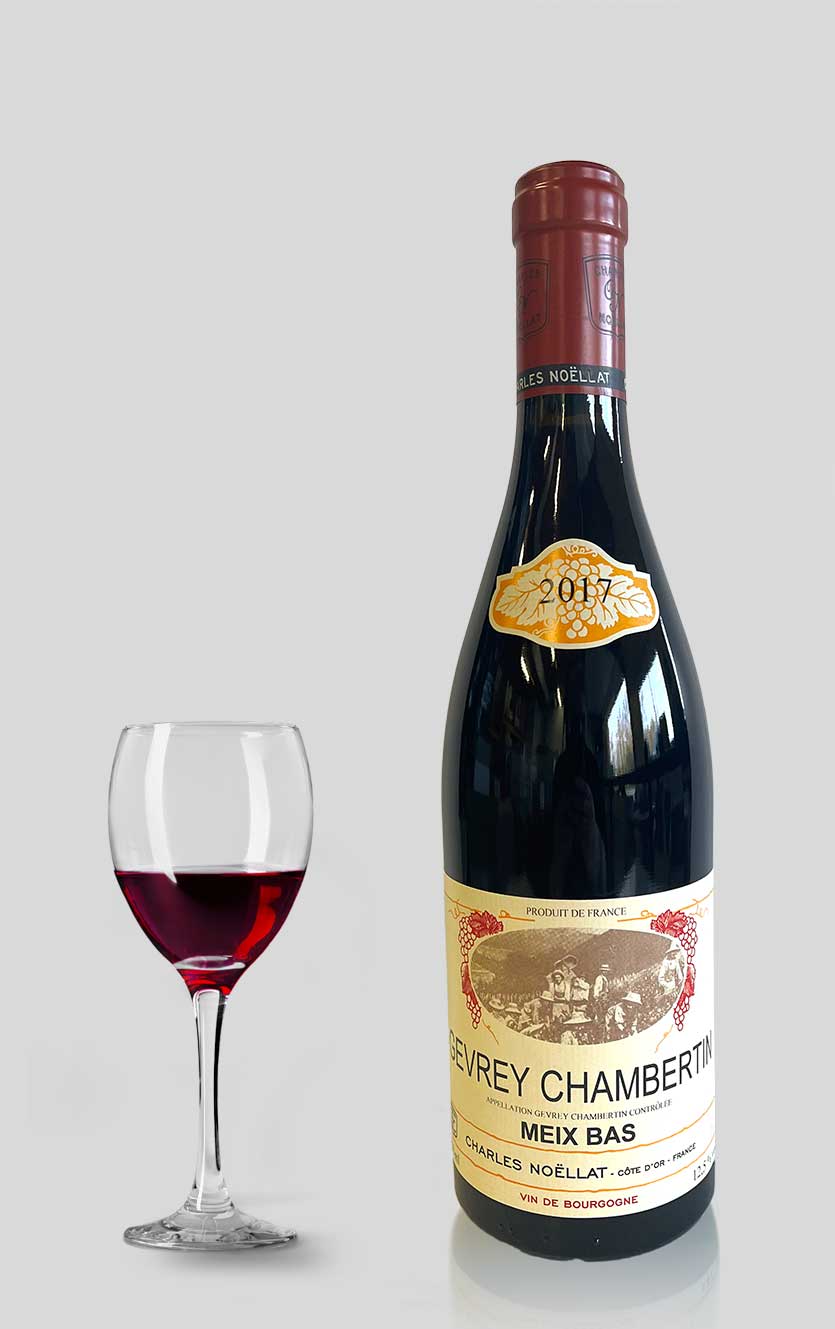 Gevrey-Chambertin Meix Bas 2017 – Elegant Rødvin på Udsalg