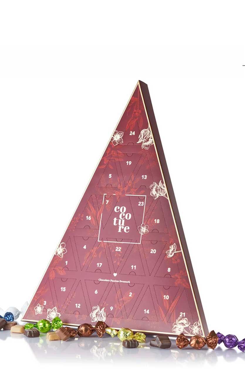 Julekalenderen Til Chokolade   Marcipan-cocoture  270g
