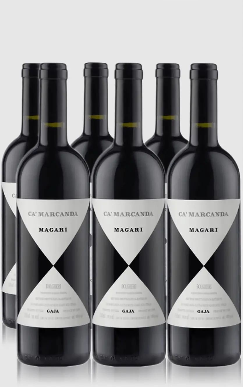 Smagekasse Med Gaja Magari Rosso Bolgheri Doc    Flasker