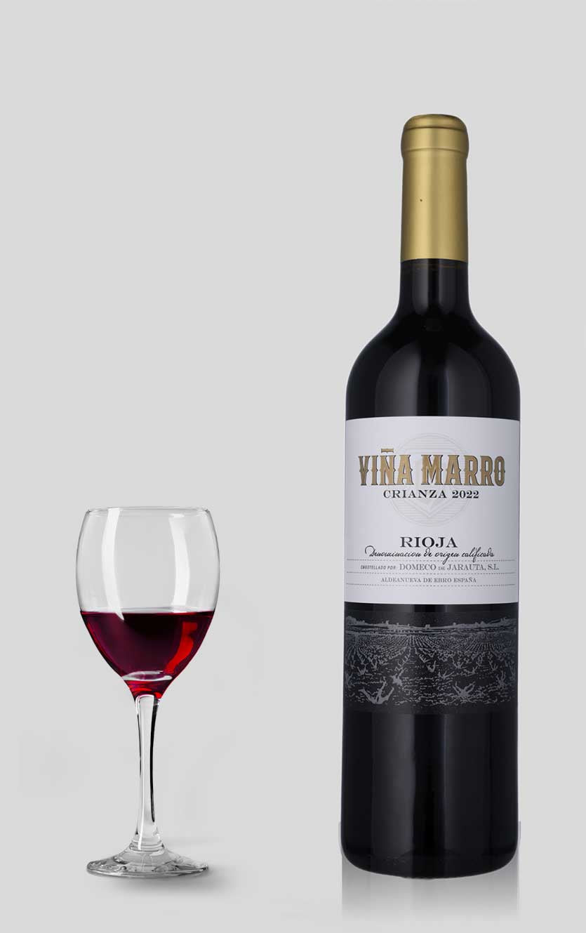 Vina Marro Rioja Crianza Bodegas Domeco   Jarauta 2022