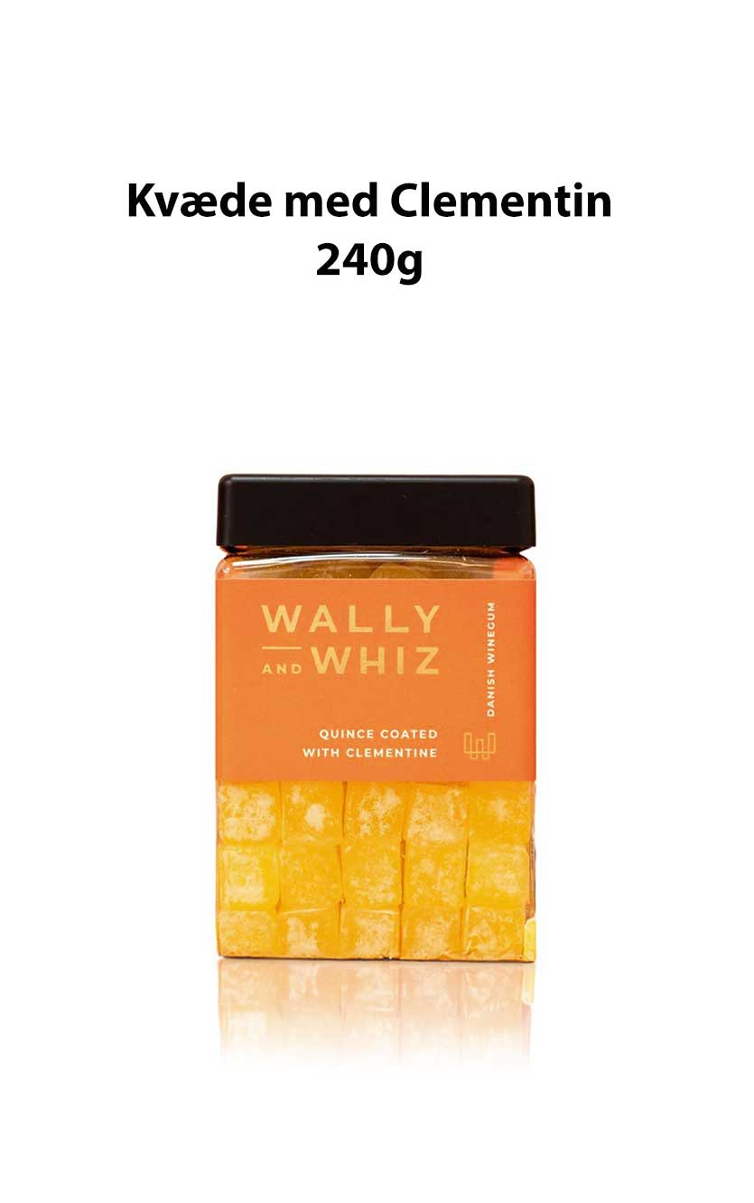 Wally And Whiz Veganske Kvæde & Clementin Vingummi 240g